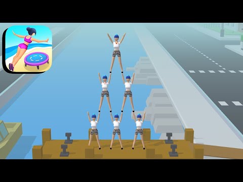 Flip Jump Stack - All Levels Gameplay Android,ios (Levels 45-49) - YouTube