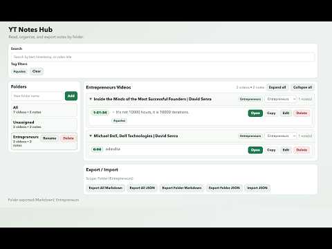 Item video thumbnail