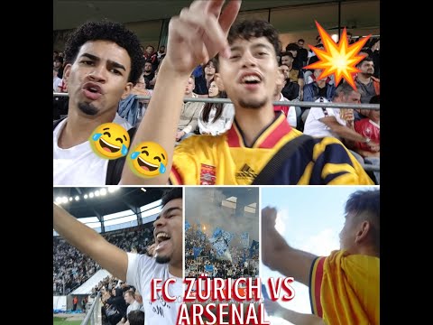 FC ZÜRICH VS ARSENAL Vlog MADNESS ft. Mejortheflyest