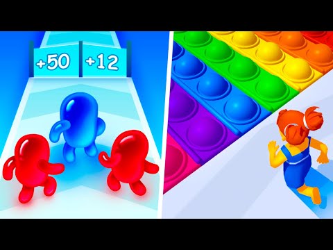 Play High Score in Join Blob Clash 3D, Pop It Run - Blob Mobile Games Walkthrough