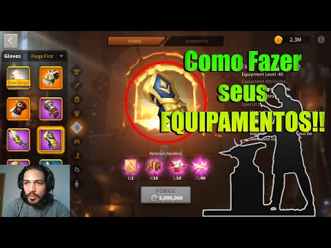 Como Fazer seus Equipamentos - Rise Of Kingdoms