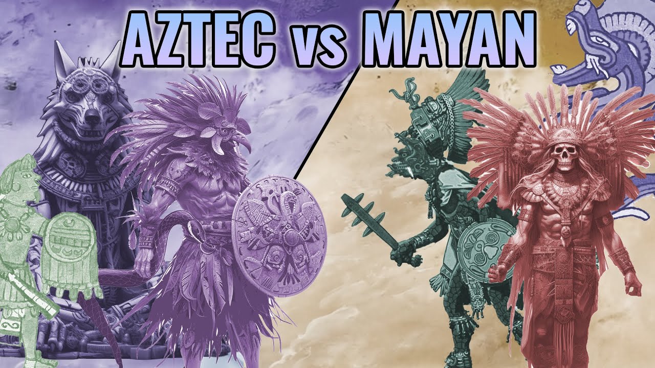 Aztec Vs Mayan Mythology - Whats the Difference?