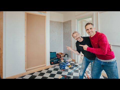 This Door Holds a Secret: Chateau Bathroom Transformation.