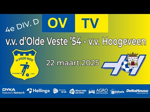 OV-TV | Samenvatting | v.v. d'Olde Veste '54 - v.v. Hoogeveen | 22-03-2025 | 4e Div. D