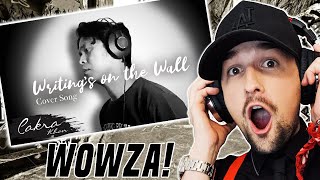 WOWZA!... Cakra Khan - Writing&#39;s On The Wall (Sam Smith Cover) REACTION!!!