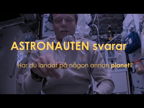 Astronauten svarar - Har du landat på någon annan planet? - avsnitt 5
