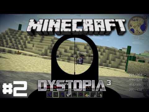 Dystopia³ FTB Infamy Modpack E2 - Gun PVP, ICBM Mod