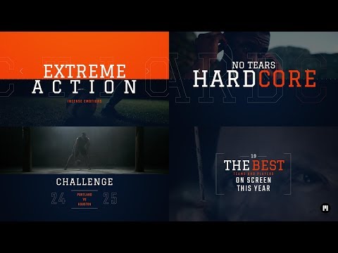 Sports League Modular Template for Apple Motion & FCPX