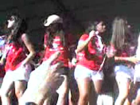 Cris no palco do bichurras 2009.1