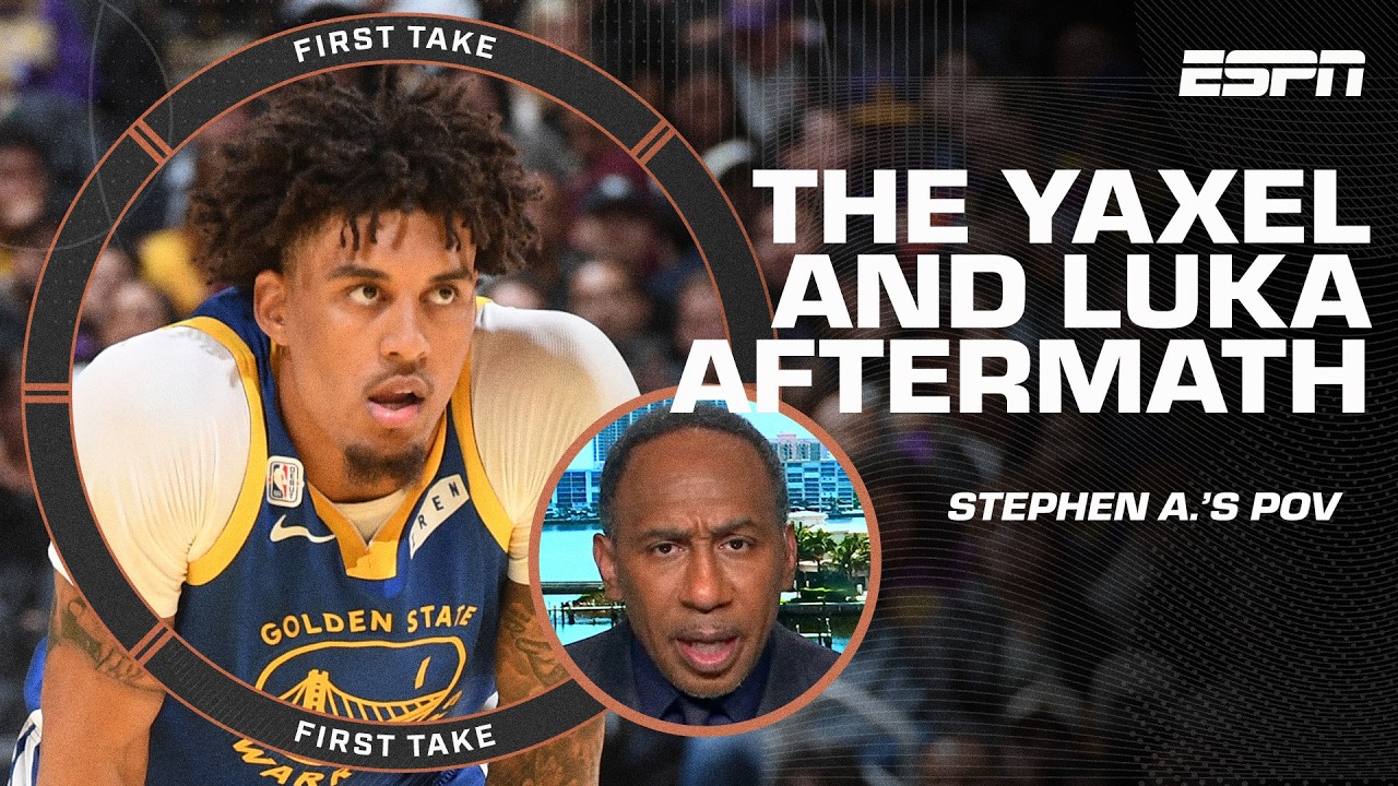 Stephen A. has ZERO issue with Yaxel Lendeborg going at Luka & agrees with Draymond! 😤 | First Take