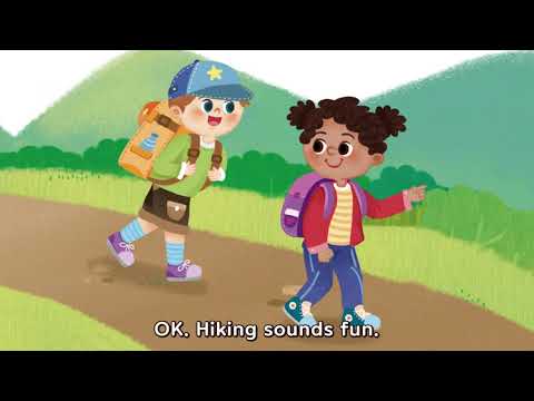 Let's Smile 3 Unit 3 Song - Let's Go Hiking