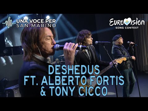 Deshedus ft. Alberto Fortis & Tony Cicco - Sono un uomo - Una voce per San Marino