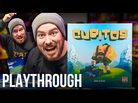 Pushin Our' Luck - Cubitos Board Game Playthrough