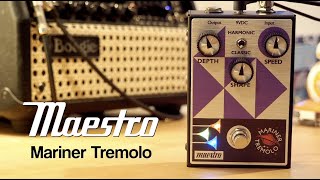Video thumbnail for Maestro Mariner Tremolo by Pedal of the Day