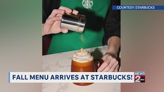 Starbucks fall menu drops