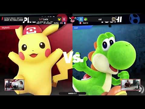 MINISH 5.7 SSBU - Cut (Yoshi) VS Loris (Pikachu, Roy) - Loser Quarter Final