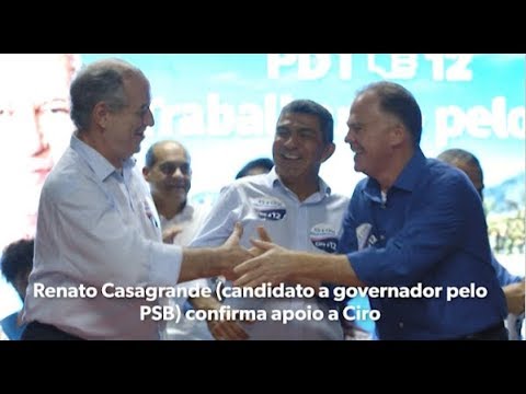 Ciro avança pelo Brasil!