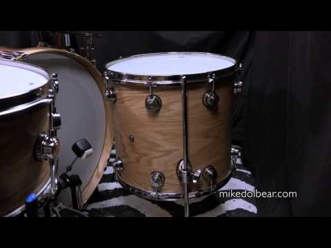 DW Pure Oak Drum Kit
