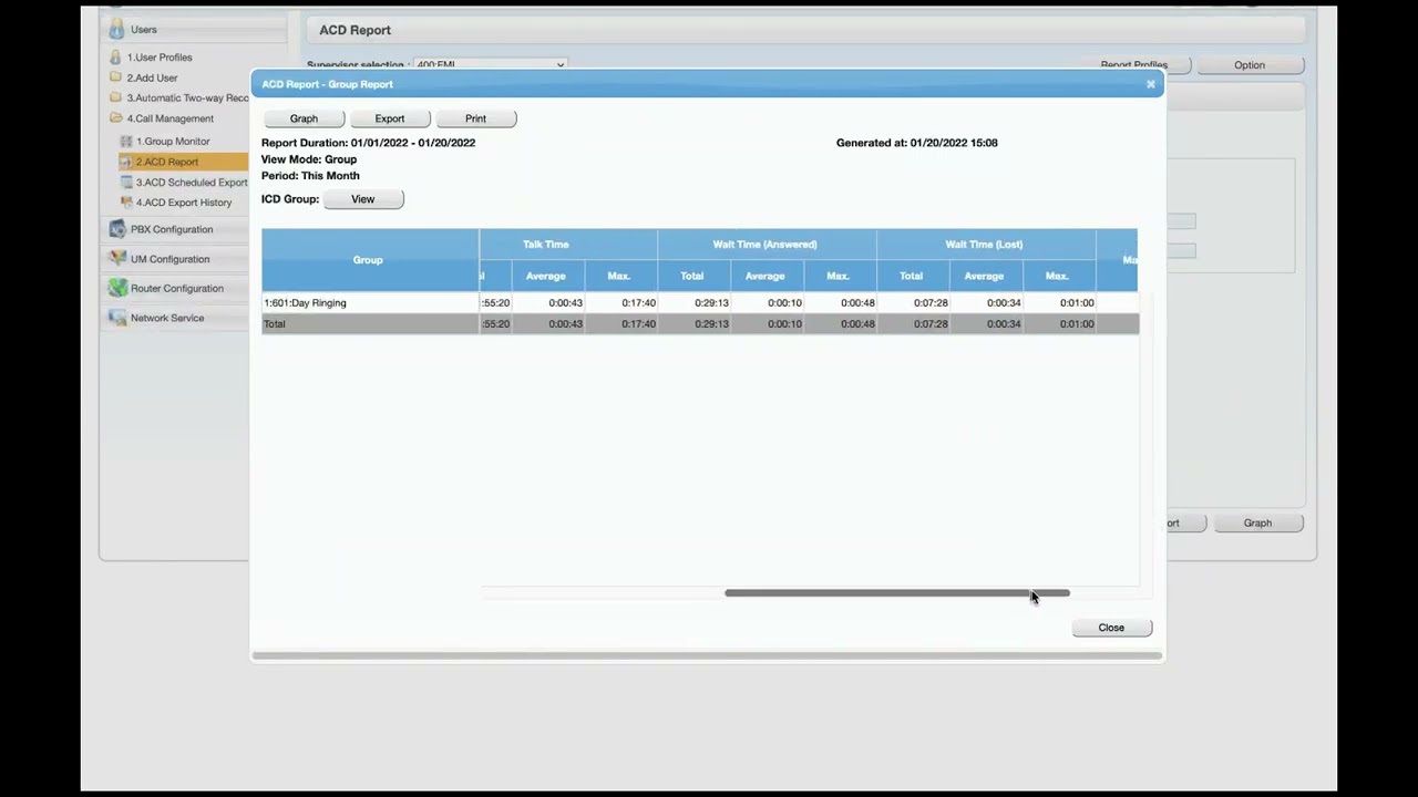 ACD Reporting Quick Overview