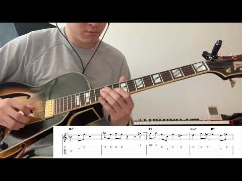 F blues Chord Tone Solo #1
