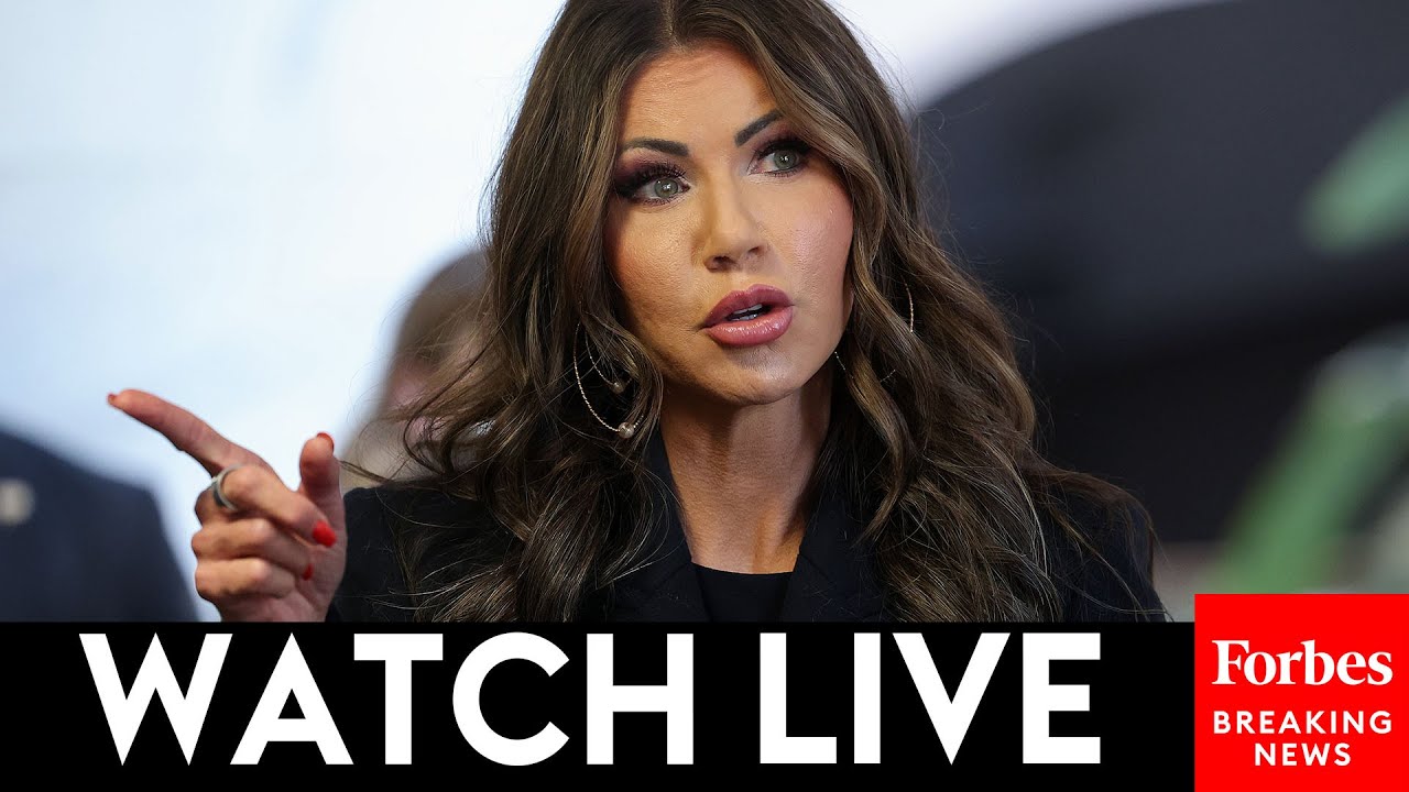 WATCH LIVE: Kristi Noem Confirmation Hearing Held By The Senate Homeland Security Committee