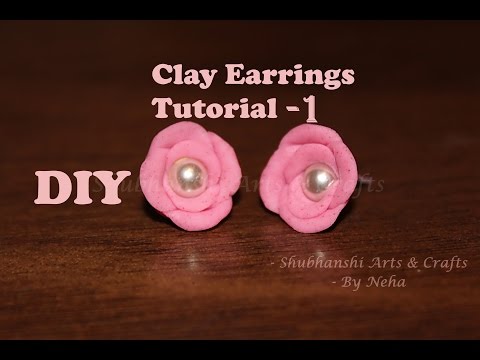Porcelain Jewelry Cure Rose Earrings Instructables
