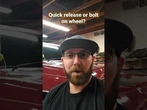 Quick release or bolt on wheel? #shorts
