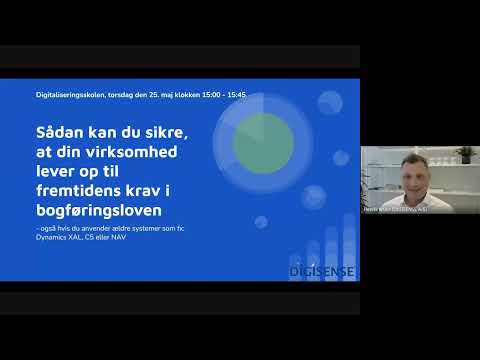 Webinar om systemkrav i bogføringsloven