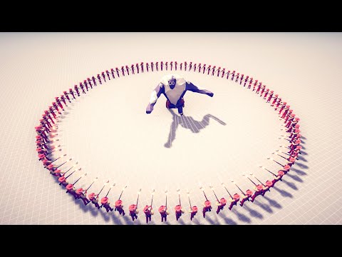 100 DEADEYE Vs EVERY UNITS - TABS - Totally Accurate Battle Simulator