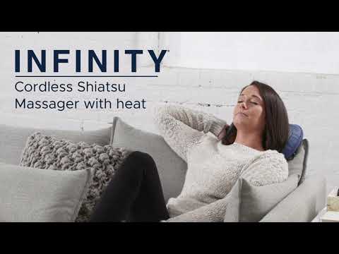 Cordless Shiatsu Massager with Heat