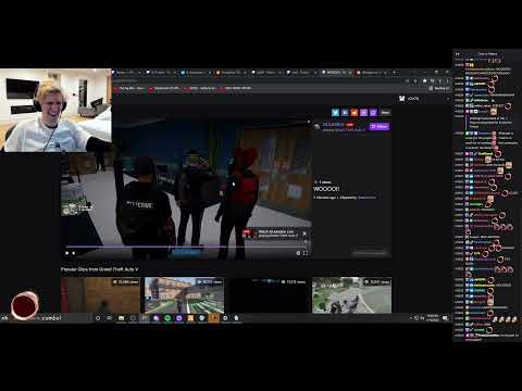 xQc Made Him Reset the Audio (LOUD)