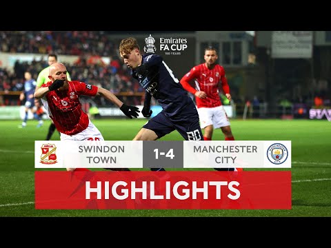 FC Swindon Town 1-4 FC Manchester City   ( The Emi...