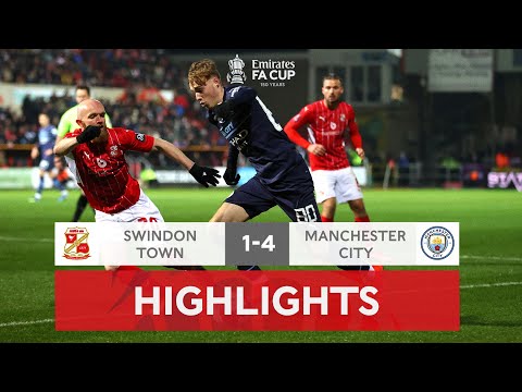 Cole Palmer Stars as City Hit Four | Swindon Town 1-4 Manchester City | Emirates FA Cup 2021-22