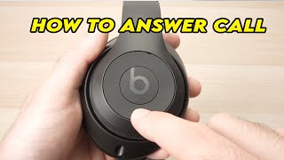 Beats Studio Pro: How to Answer a Call or Hang Up
