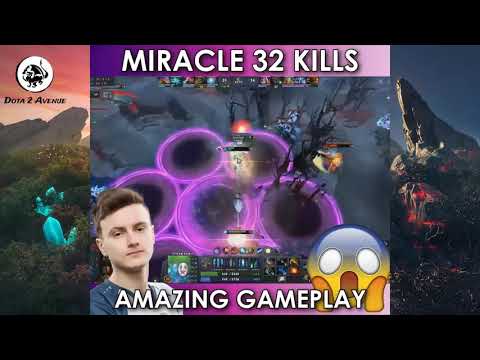 MIRACLE 32 Kills Storm Spirit | Dota 2 Gameplay