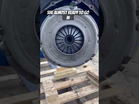 Installed new clutch on 1986 c4 Corvette! #cars #engine #racing #race #cool #fun #work #chevy #short