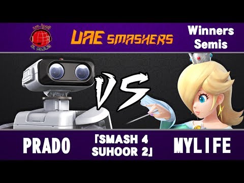 Smash 4 Suhoor 2: Prado (ROB) vs MyLiFe (Rosalina) - Singles WS