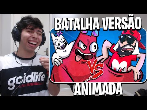 Banban e Banbaleena Vs. Mussa - Batalha com Games (Desenho Animado) | REACT