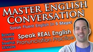 How to sound like native English speakers! - Speak REAL English lesson PREVIEW!