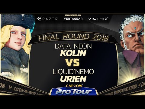 DATA | NEON (Kolin) vs. Liquid`Nemo (Urien) - Top 8  - Final Round 2018 - SFV - CPT 2018