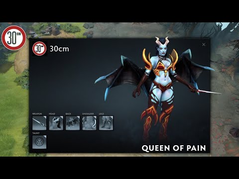 Queen Of Pain - Hard Support - DOTA2 Gameplay [ASIA]