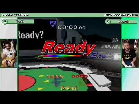 Melee @ Extra Life Café S2E18 - Touffe (Samus) vs. Binoui (Fox) - Losers Quarters