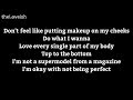 Anne Marie Perfect To Me HQ Lyrics