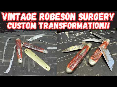 Vintage Robeson Restoration: Dealing with No Snap & Broken Blades!