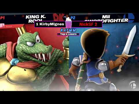 KATMM43 Kirbymlgnes(K.Rool) vs NickSF(Mii swordfighter) Losers top 8
