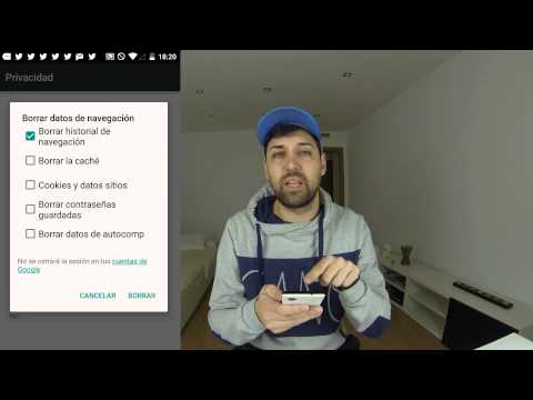 Cómo borrar el historial de navegación en Chrome para móvil
