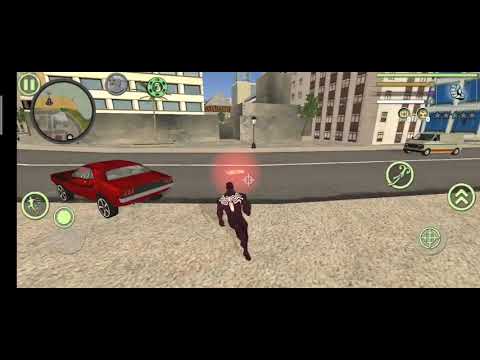 Rope hero game; venom spider man Rope hero game android gameplay video.