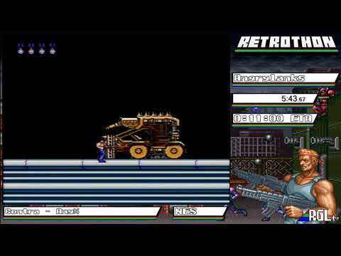 Retrothon 2019 - Contra with Angrylanks
