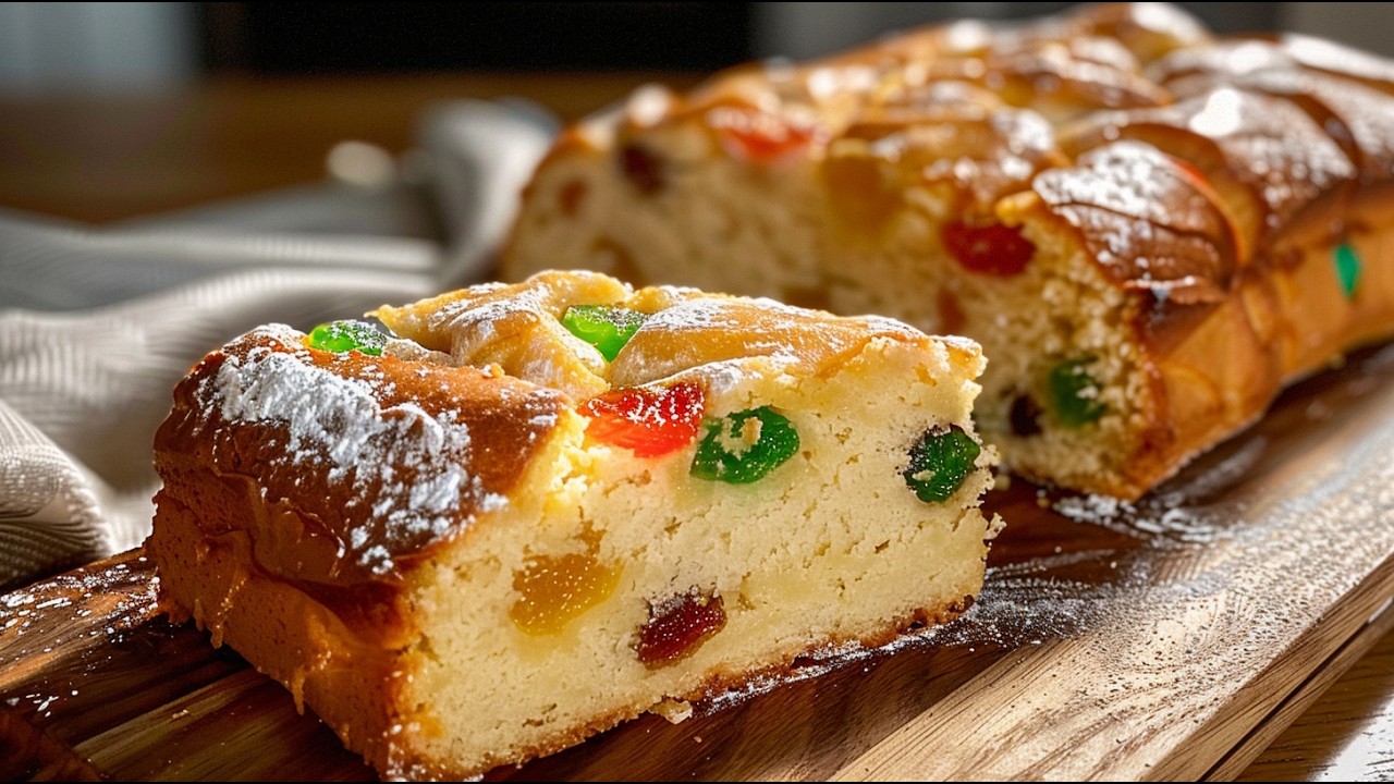 Traditional EASTER FRUIT CAKE! A Vintage Recipe from an Old Cooking Magazine
