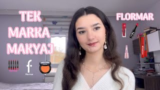 TEK MARKA MAKYAJ~FLORMAR. Şevval Kutlu